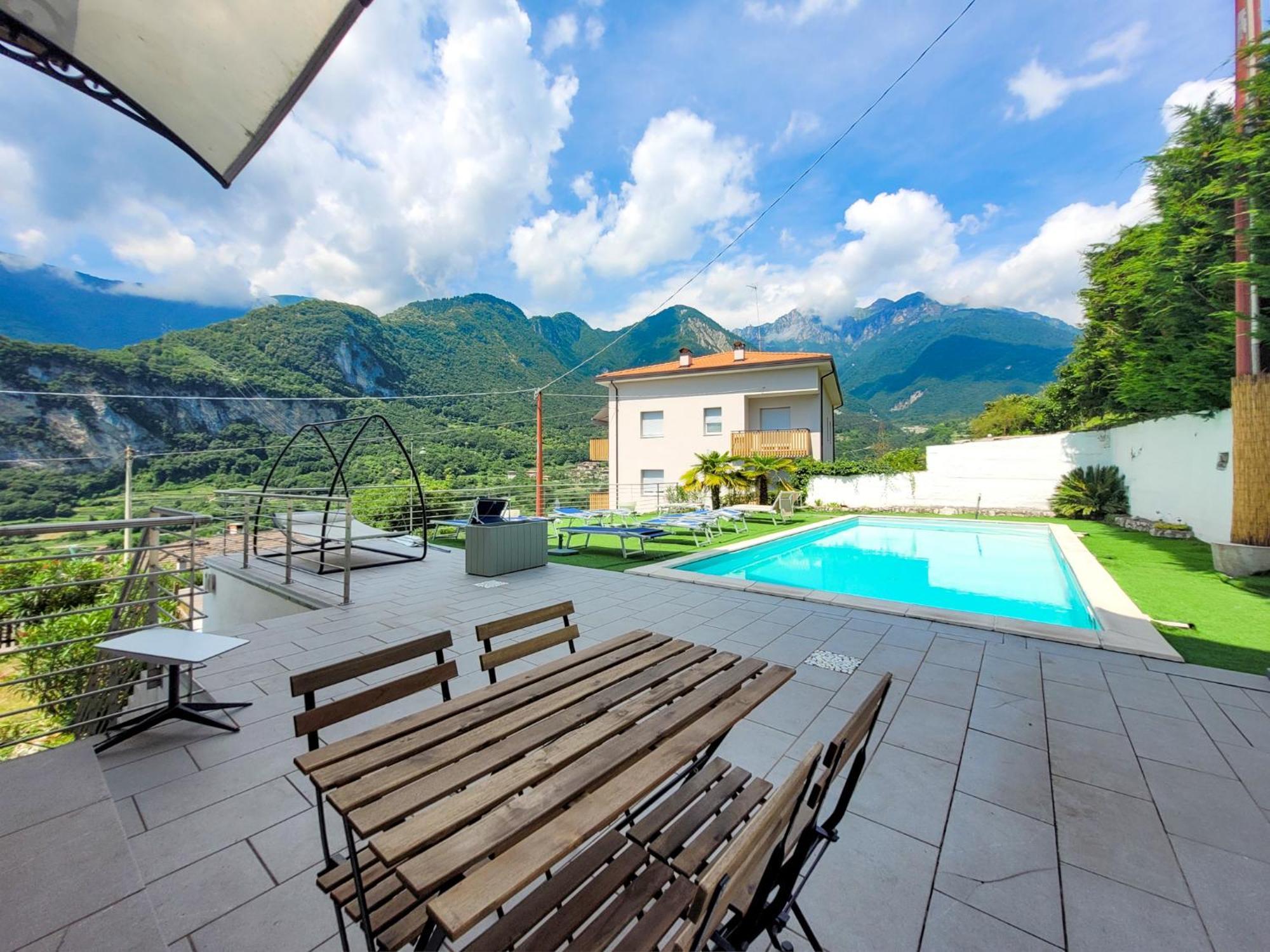 Infinity View Garda Lake Тенно Екстер'єр фото